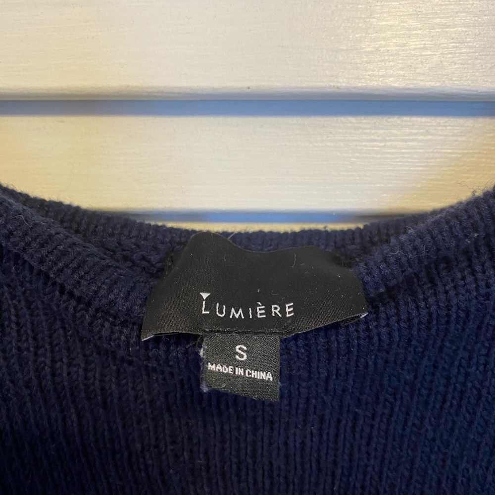 Split Back Sweater - image 3